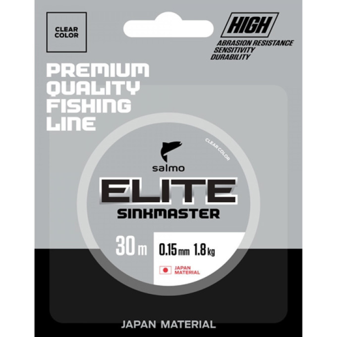 Леска монофильная зимняя SALMO Elite Sinkmaster 030/012 4511-012
